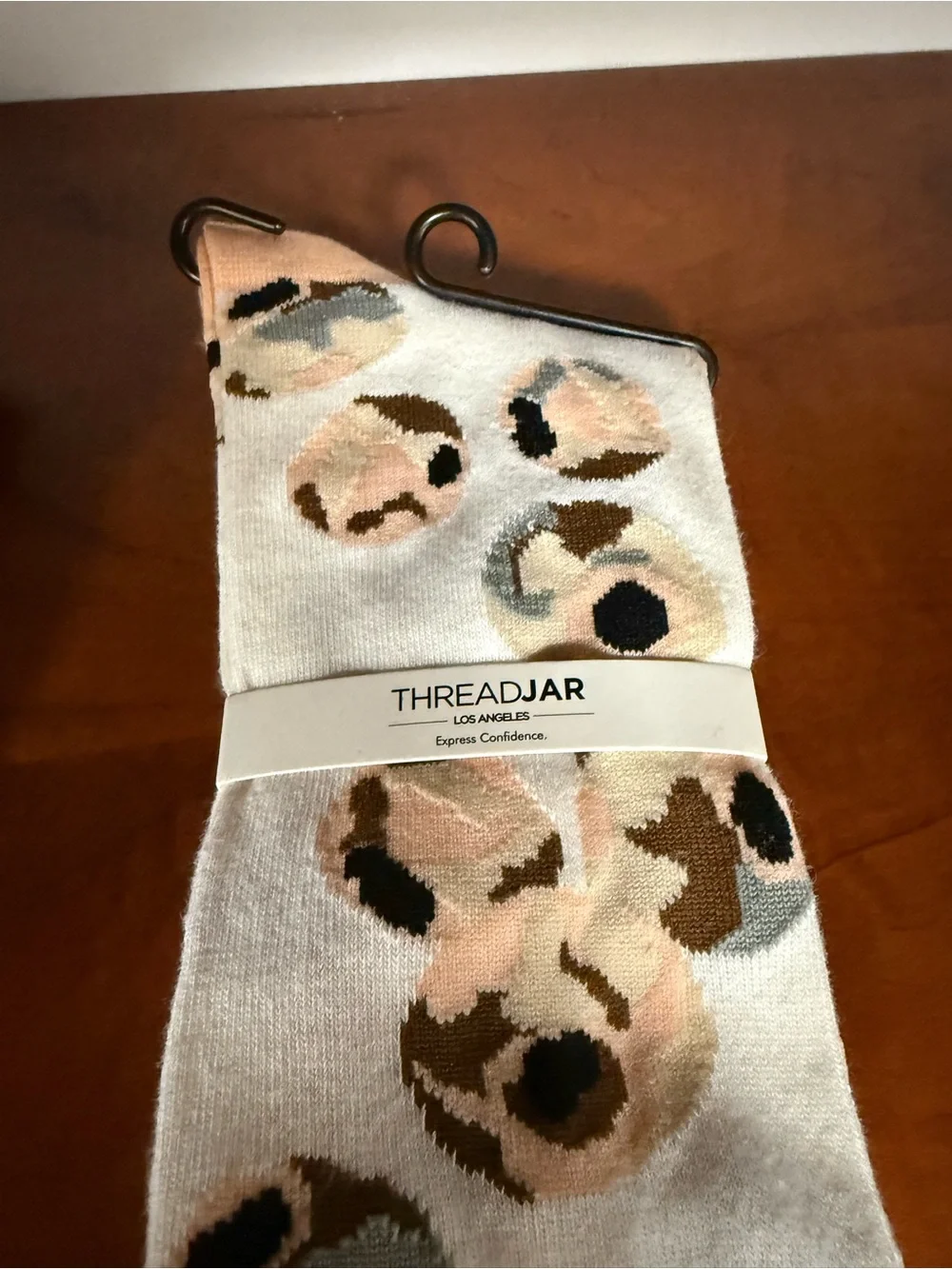 Men's Peach Spot Crew Socks